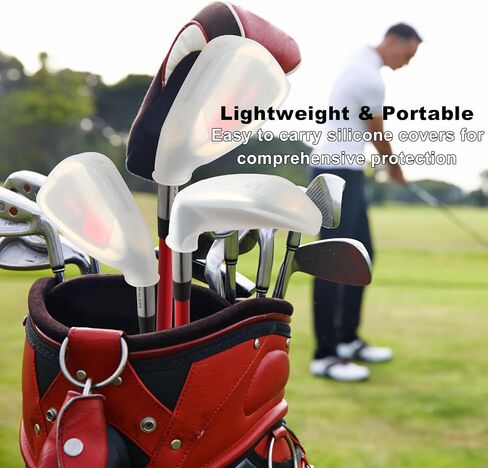 Silicone Golf Club Head Protective Cover 10pcs in Saudi Arabia