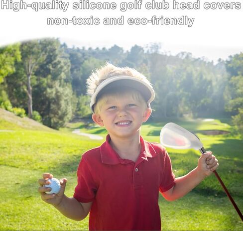 Silicone Golf Club Head Protective Cover 10pcs in Saudi Arabia