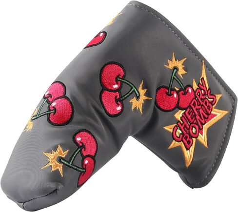 Cherry Bombs Blade Golf Putter Cover Magnetic Golf Putter Headcovers in Kuwait