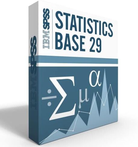 SPSS IBM Statistics Grad Pack Base V29.0 ترخيص لمدة 6 أشهر لجهازي كمبيوتر يعملان بنظام Windows أو Mac in Kuwait