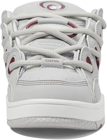 Osiris Men's D3 OG Skate Shoe, Grey/Grey/Maroon, 11 in Saudi Arabia