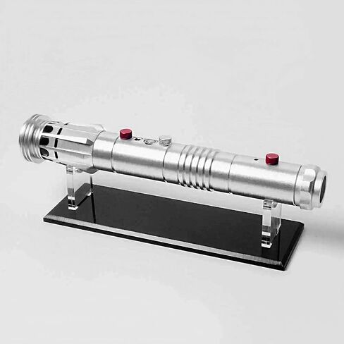 SHIDOW Acrylic Desktop Lightsaber Stand, Transparent Light saber Holder, Sword Stand for Lightsaber Display (Black) Cosplayer's great Gift. in Saudi Arabia