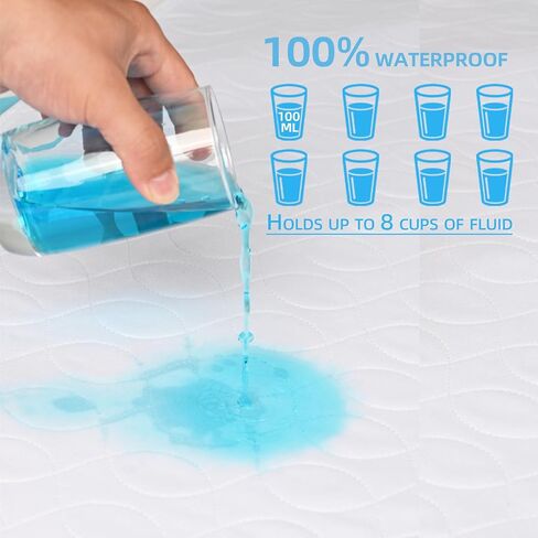 Washable Bed Pads Waterproof for Incontinence, Heavy Absorbent Reusable Pads 30" X 36" (4 Pack), Bed Protector Pads, Underpads Pee Pads for Adults, Elderly, Kids, Toddler and Pets, Absorbent Pads in Saudi Arabia