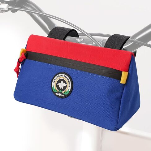 Bike handlebar bag,Kids bike basket front,Waterproof bike bags for bicycles,Large capacity kids bike basket,Kids bike accessories for Boys, Girls, Toddlers Bike or Scooter(Black, Small size in Saudi Arabia