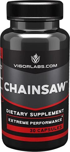 منشار كهربائي من Vigor Labs (30 كبسولة)، يدعم الصلابة والقدرة على التحمل والقدرة على التحمل، مكمل غذائي لتعزيز تدفق الدم (صنع في الولايات المتحدة الأمريكية) in Saudi Arabia