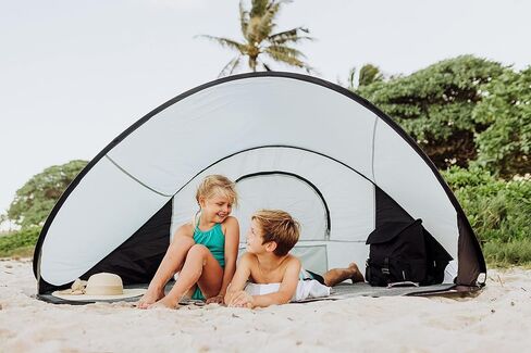 PICNIC TIME NCAA Wingate University Bulldogs Manta Portable Beach Tent, Pop Up Tent, Beach Sun Shelter Pop Up, (Gray with Black Accents) in Saudi Arabia