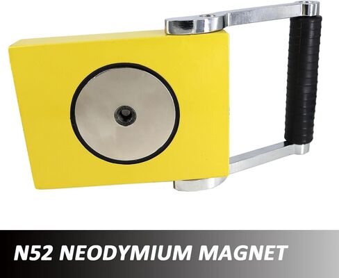 AOMAG ZY-3 Magnetic Sheet Handler with Lifting and Release Holder, Lifting Magnet with Eyebolt 507 lb (ZY-3 507LB) in Kuwait