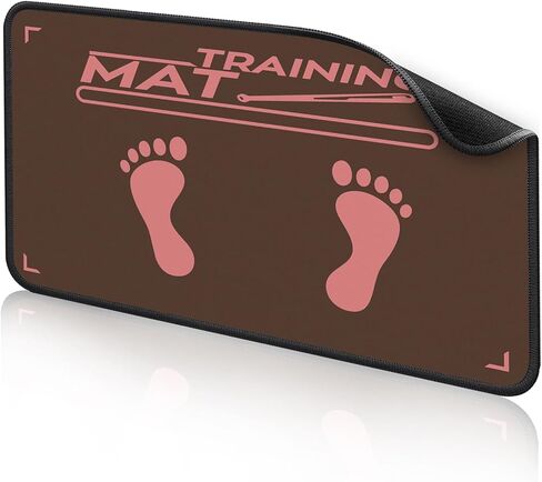 Baseball Hitting Mat,Indoor/Outdoor Portable Batting Cage Mat,35.4 * 23.6 Inch Baseball and Softball Batter Stance Training Mat for Kids to Improve Posture in Kuwait