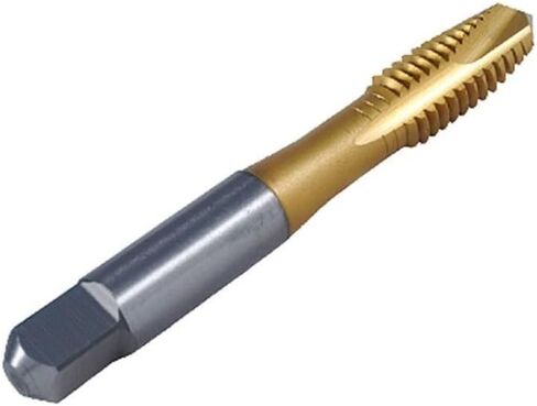 HHIP 1011-7706 M10-1.25 D5 Tin Metric Spiral Point Tap-Plug, Din371 100mm Length in Saudi Arabia