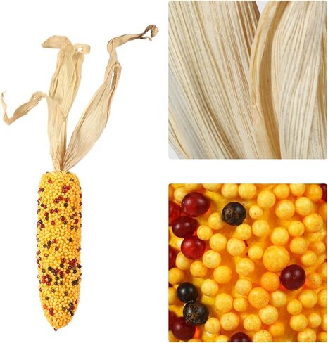Fake Corn Ornament India Corn Design Decoration Pack of 6 in Saudi Arabia