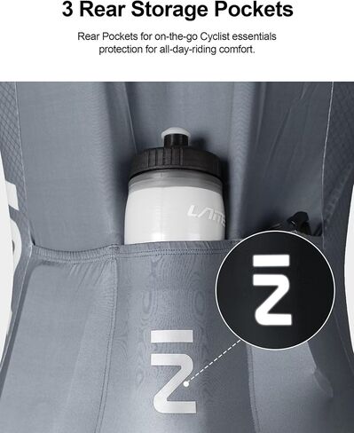 INBIKE قمصان ركوب الدراجات للرجال بأكمام طويلة مع جيوب، ملابس دراجات سريعة الجفاف لركوب الدراجات على الطرق in Kuwait