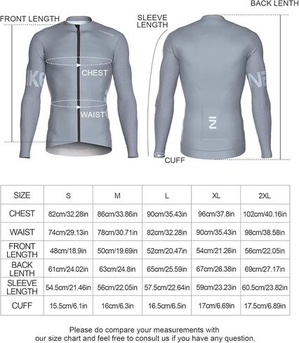 INBIKE قمصان ركوب الدراجات للرجال بأكمام طويلة مع جيوب، ملابس دراجات سريعة الجفاف لركوب الدراجات على الطرق in Kuwait