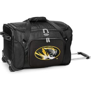 Denco 22-inch Wheeled Duffel Bag, Black, Large in Kuwait