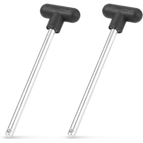 Weight Stack Pin, 2pcs Gym Pins for Weights Loading Pin for Weight Stack Machine Weight Selector Pin for Home Gym Exercise Machine Accessories