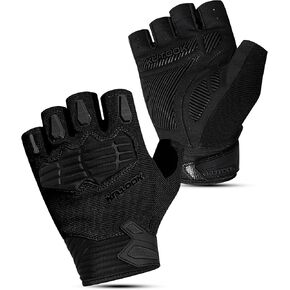 KUTOOK Cycling Gloves for Men Women Half Finger Mountain Road Breathable Bike Gloves with Wrist Guard Anti-Slip Bike Gloves for Fitness Training Outdoor Sports