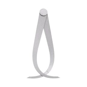 Firm Joint Outside Caliper - [6 Inch] Stainless Metal Firm Friction Joint Measurement Tool for Size Measuring Use, Silver Tone