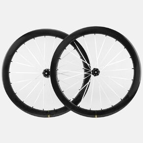 SUPERTEAM 700C 28mm Road Disc Brake Carbon Wheelset 50mm Carbon Spoke for UCI Racing Bike Wheels