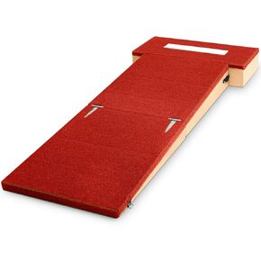 Leitee 1 Set Portable Pitching Mound Youth Baseball Pitching Mound Mobile Youth Training Pitchers Mound for Baseball Indoor and Outdoor Pitching Training and Practice