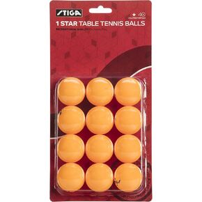 STIGA 1-Star Orange Balls (12-Pack)