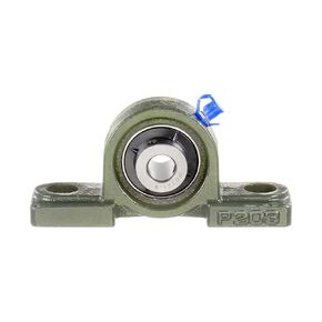 uxcell 4 Pcs UCP210-32 Pillow Block Bearing 2 Inch Bore Solid Cast Iron Base Mounted Bearing Block Insert Bearing Self-Alignment