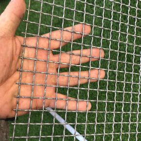 16 Gauge Strong Galvanized Woven Mesh 40"X24" 1/3"Mesh(About 0.32")|Delivered Flat|Poultry Cage Netting -Anti-Rodent Steel Mesh Crimped Mesh Snake Fence Chicken Wire Fencing-Corrugated Wire