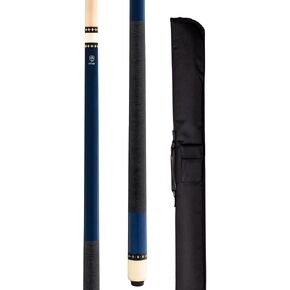 McDermott Lucky L7 Pool Billiard Cue with 1x1 Soft Case, Blue
