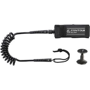 THURSO SURF Bodyboard Leash Wrist Leash 4 Feet 7.2mm Coiled Double Stainless Steel Swivels Anti-Rust Comfortable Padded Neoprene Cuff Lightweight
