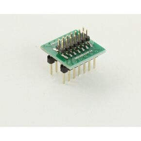 (Qty 2) Proto-Advantage DR200D254P14M Dual Row 2.00mm Pitch 14-Pin Male Header to DIP-14 Adapter
