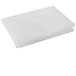 AHANDMAKER Nylon Mesh Fabric for Filter, 100 Mesh Filter White Mesh Filter Woven Net Nylon Fabric Mesh Material Fabric for Paint, Mechanical Industry, Printing, Home Brewing(78.7 x 39.4 Inch)