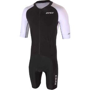 ZONE3 Men's Lava Long Distance Full Zip Short Sleeve Aero Suit