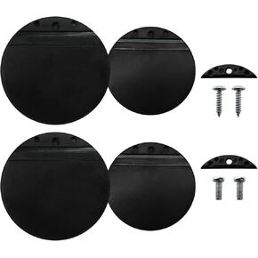 2 Pack Jet Boat/Marine FSRK-3-DP Flapper Scupper Repair Kit, 2 x Flappers Fit for 1-1/2" Scupper Drain, 2 x Flappers Fit for 1-3/4" Scupper Drain & Keepers and Fasteners
