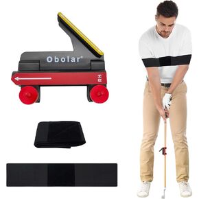 Golf Swing Trainer, Enhance Accuracy, Stability, and Consistency with Golf Training Aid, Swing Correcting Arm Band for Improved Golfing Performance