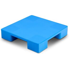 Plastic Pallets for Basement Storage Lightweight Floor Pallets Display Pallets for Outside Waterproof Storage Pad Lightweight Wear Resistant Basement Pallet for Floor (23.6 x 23.6 x 4.7 Inch)