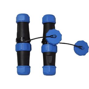 2 Pcs Waterproof Connector Aviation Plug Male and Female Electrical Cable Power Connector for Fast Power Supply Reconnection 30A Wire Connector(3 Pin)