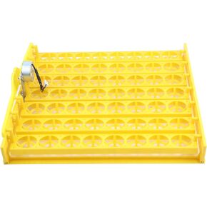 Automatic Egg Turner, 56 Eggs Mini Incubator Hatcher Egg Incubator Automatic Egg Turning Tray Tool with Motor for Hatching Chicken Duck Bird Quail Poultry