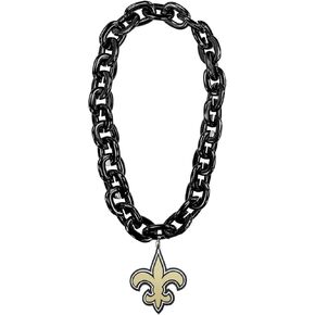 aminco New Orleans Saints NFL Fan Chain, Black