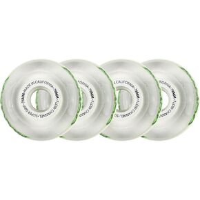 Labeda Slime Roller Hockey Wheels X-Soft (76A) 4-Pack