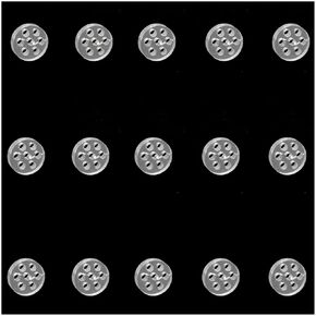 DGZZI 15PCS Small Pipe Strainer Borosilicate Glass Filter Sheet Clear Porous Glass Filter Suitable for Pipe and Obturators