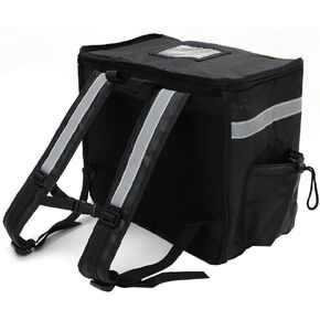Picnic Bags Thermal With Cup Holders Food Warmer Bags Easy Clean Black Reusable Cooler Bag Food & Drink Delivery