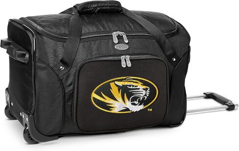 Denco 22-inch Wheeled Duffel Bag, Black, Large in Kuwait