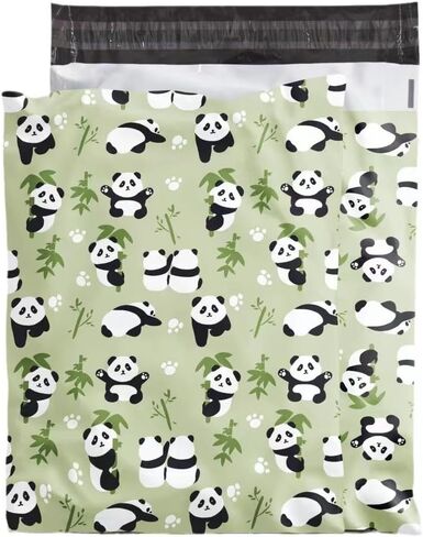100 Pack - Shipping Bags for Clothing, Strong Thick and Self Adhesive Mailing Bags - Cute Packaging Bags for Small Business (Boho rainbow) in Saudi Arabia