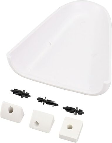 GWNOWZZET غطاء فتحة تهوية على شكل صدفة Abs 957175 مناسب لقارب Sea Ray مقاس 7-3/8 بوصة × 6-5/8 بوصة، مغرفة فتحة جانبية للهيكل، غلاف متوسط ​​الحجم مع مسامير دفع في الشجرة in Kuwait