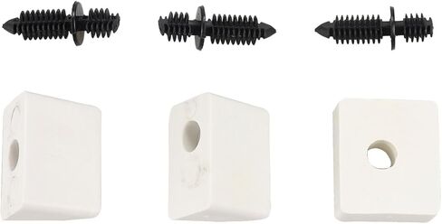 GWNOWZZET غطاء فتحة تهوية على شكل صدفة Abs 957175 مناسب لقارب Sea Ray مقاس 7-3/8 بوصة × 6-5/8 بوصة، مغرفة فتحة جانبية للهيكل، غلاف متوسط ​​الحجم مع مسامير دفع في الشجرة in Kuwait