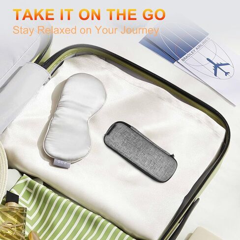 مكبر صوت وسادة للنوم، مكبر صوت صغير أسفل الوسادة بلوتوث مع التحكم في مستوى الصوت ومكبر صوت وسادة توصيل عظمي لاسلكي، آلة ضوضاء بيضاء مع 8 أصوات مهدئة in Kuwait