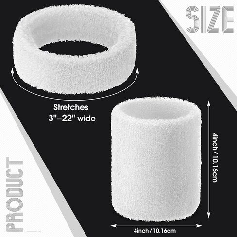 Football High Socks Arm Bicep Bands Wrist Sweatbands Set Scrunch Extra Long Socks Thick Cotton Wristband for Sports Youth Adult in Kuwait