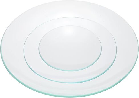 PATIKIL 50mm/90mm/120mm Diameter Watch Glass, 1 Set High Transparent Smooth Edges Chamfered Arc Cover Lids for Beakers&Flasks, Evaporation Dish, Laboratory Supplies in Saudi Arabia