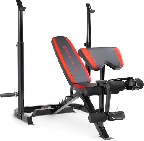 Marcy Adjustable Olympic Weight Bench with Leg Developer and Squat Rack MKB-979 in Saudi Arabia