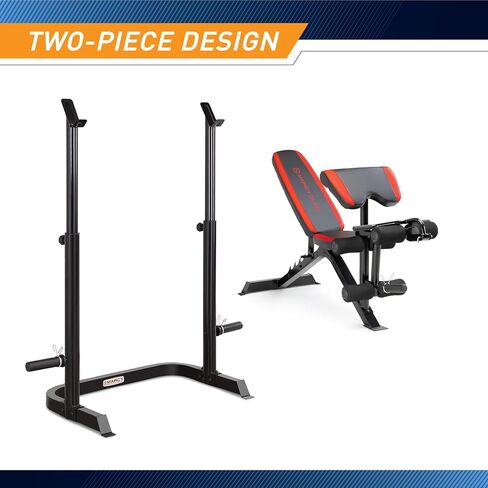Marcy Adjustable Olympic Weight Bench with Leg Developer and Squat Rack MKB-979 in Saudi Arabia