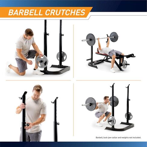 Marcy Adjustable Olympic Weight Bench with Leg Developer and Squat Rack MKB-979 in Saudi Arabia