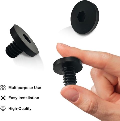 8 PCS Replacement Bolts Compatible with Suncast Storage Sheds for Suncast/Craftsman Resin Storage Sheds, Replacement Screws Compatible with Suncast Storage Sheds Shed Accessories (8, Black, 3/8) in Kuwait